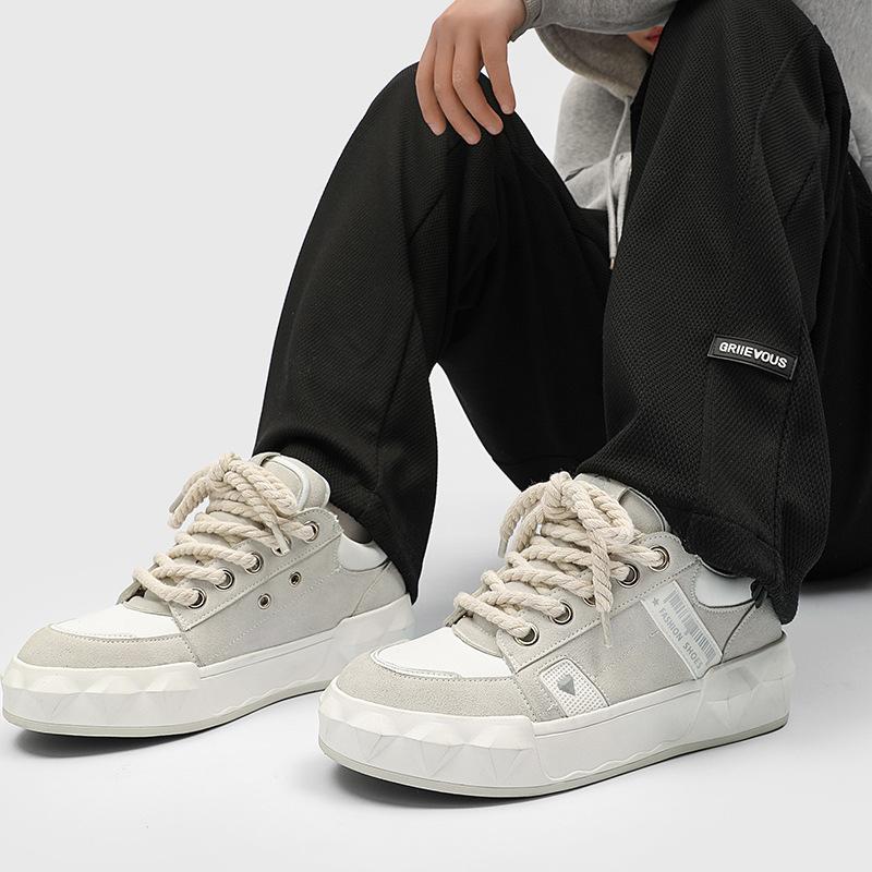 

МОДНЕ ВЗУТТЯ Чоловічі дихаючі спортивні кросівки Спортивне взуття для бігу Відкритий жіночий теніс Тренажер для тренажерного залу 44 сірий колір