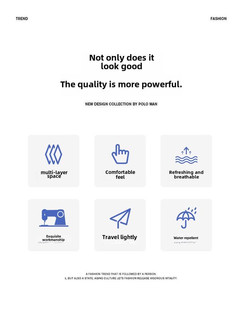 2024 Men's Trendy Genuine Leather Waterproof Shoulder Bag - High-End Oblique Style