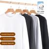 220g Combed Cotton Men's Hoodie, Round Neck, Ribbed Cuffs, Solid Color, Customizable Logo Printing
