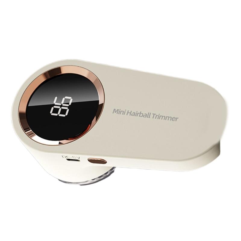 Fabric Grooming Tool with LED Display Electric Lints Removers for Clothing