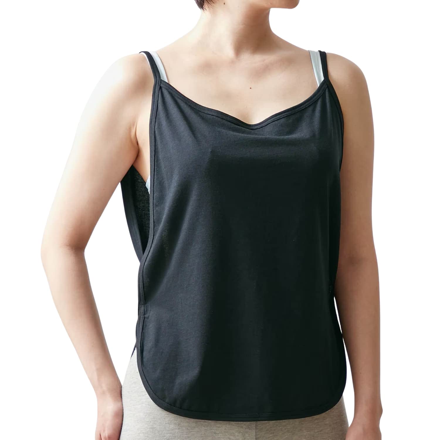 

Belle Maison Свитшот на спине Впитывающий пот Размер L Женский Чехол, Нижнее белье, Saralyst, Черный, чёрный