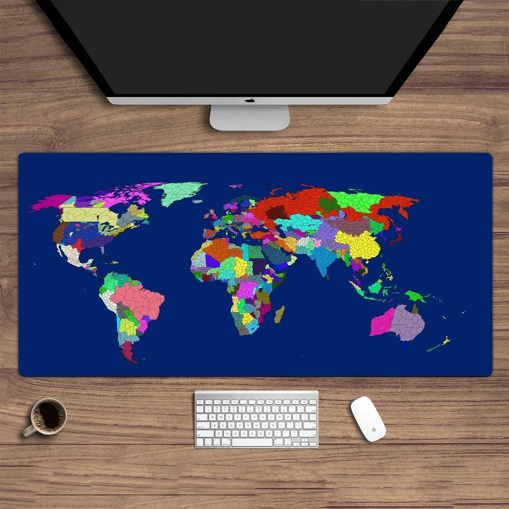 Starověká mapa Středozemě Podložka pod myš Velká plocha XXL Herní Kancelář Stolní počítač Koberec Podložka pod notebook Stůl Kobereček pod klávesnici