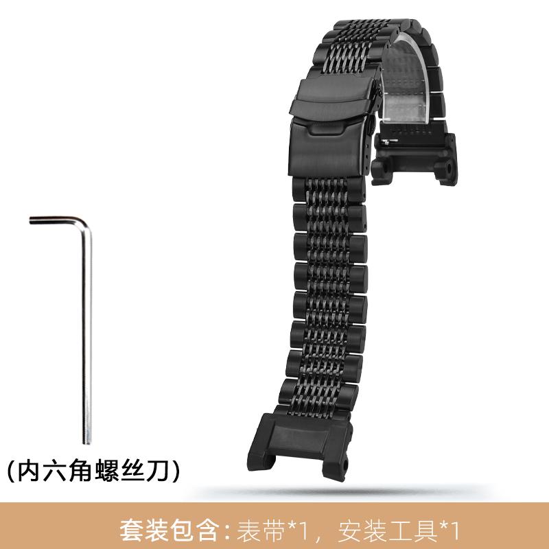 Pour Casio G-SHOCK Big Mud King Troisième Génération GWG-B1000 Bracelet de Montre en Acier Inoxydable Homme Bracelet Métallique