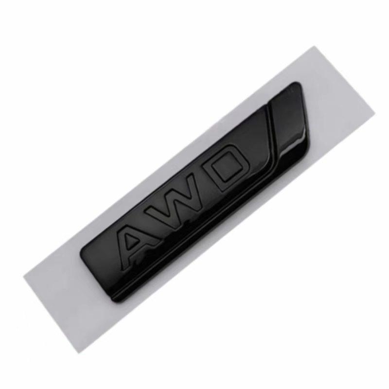 AWD rear body sticker ABS modified car decal logo