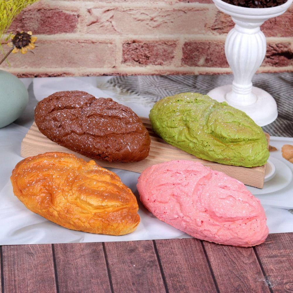 

Stretch Squeezing Pineapple Bun Squeeze Toy Simulated Food Bread Slow Rebound Toy Office Workers кофейный