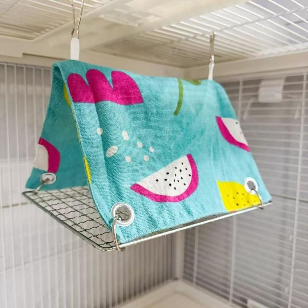 Breathable Parrot Hammock Bed Climb Toy Summer Tent Hut Removable Bird Sleep Nest For Small Pet