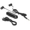 Portable Lavalier Clipon Bluetooth4.1 Earphone Headphone Headset Equipment Black