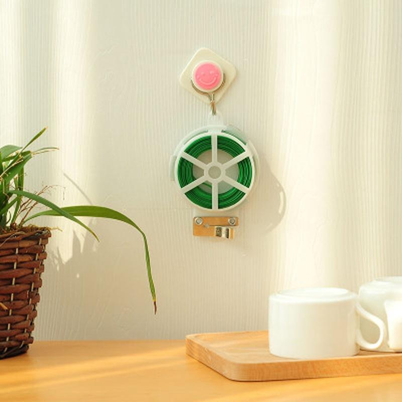 Neue Rollen Drahtbinder Grün Gartenkabel Gartenarbeit Kletterpflanzen Schneider Wiederverwendbares Kabel für Zuhause