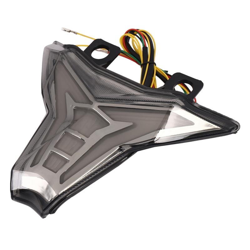 ABLZ-Motorcycle LED Rear Lights Rear Brake Light Steering Signal Assembly For CQS Kawasaki 2014-2016 Z1000 2016 Parts Accessorie