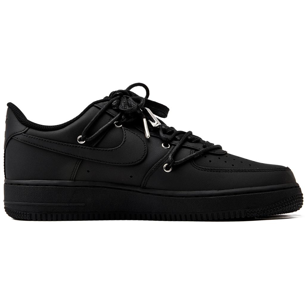Nike Air Force 1 07 Low Top Skateboard Shoes Women's Pure Black DD8959-001(Team55-3DS-BOX)