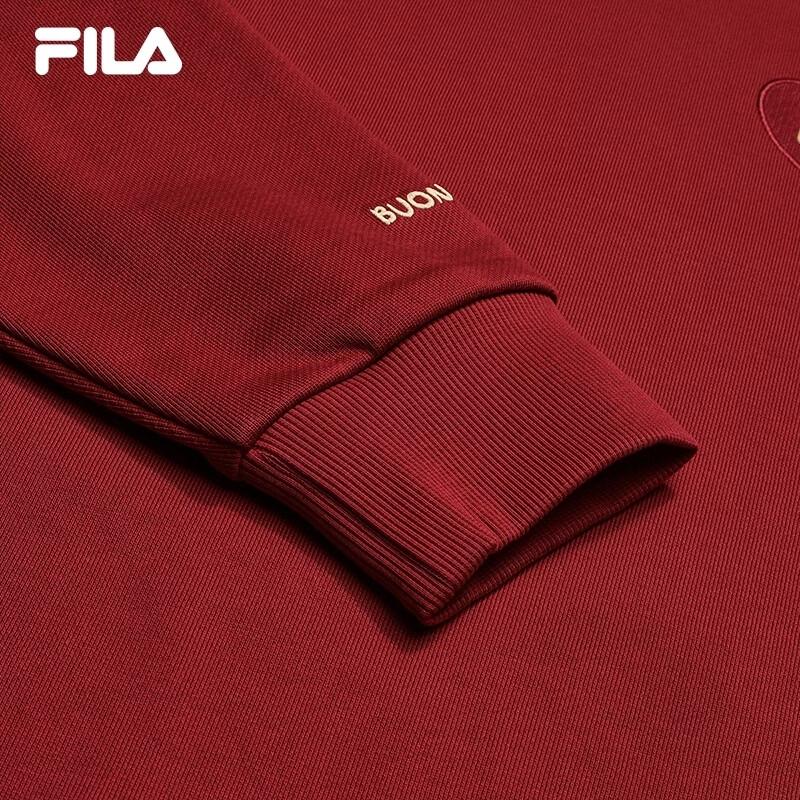 FILA Unisex Logo Hooded Sweatshirt