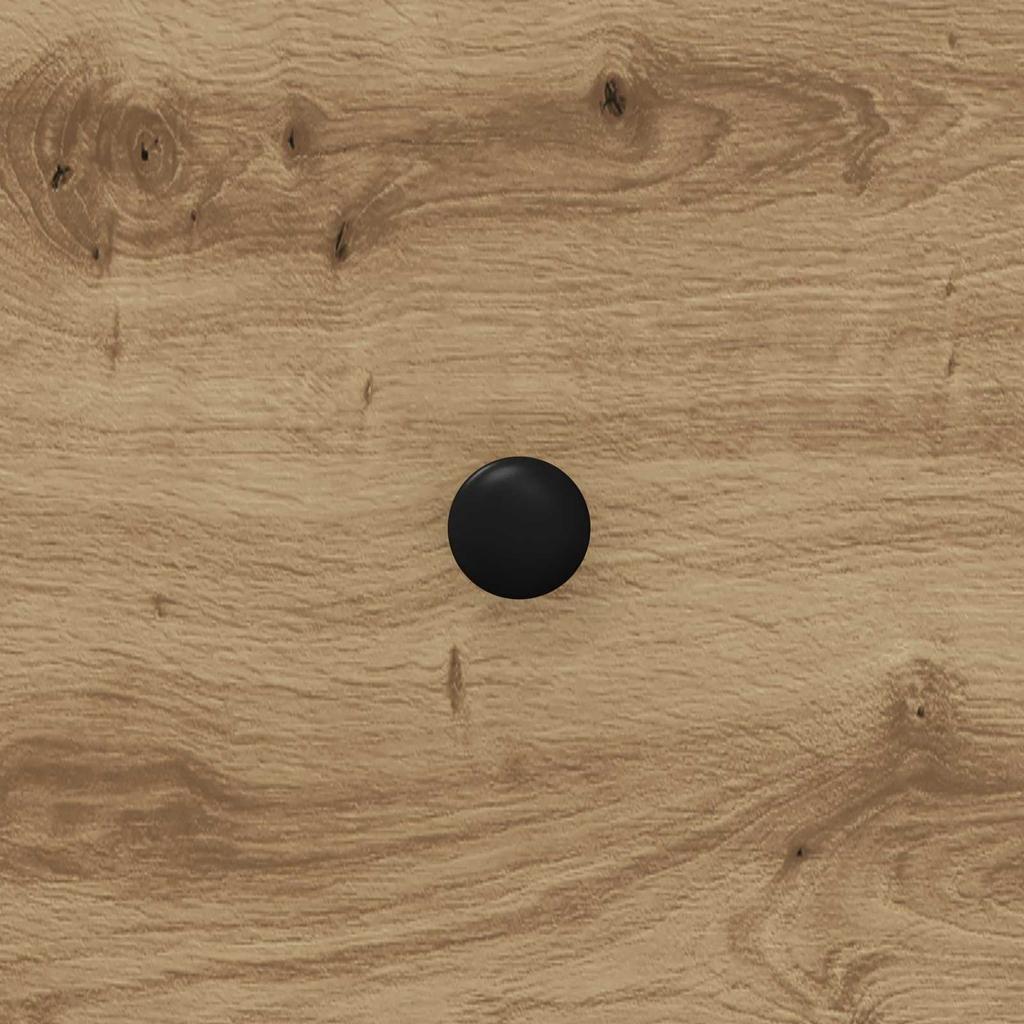 Artisan Oak Drawer Cabinet 66 x 34.5 x 90 cm Engineered Wood
