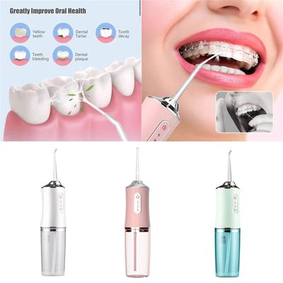 Portable Water Flosser 4 In 1 Mouthwash 3 Cleaning Modes Cordless Clean Your Teeth Water Flosser Portable Recyclable Water Flosser