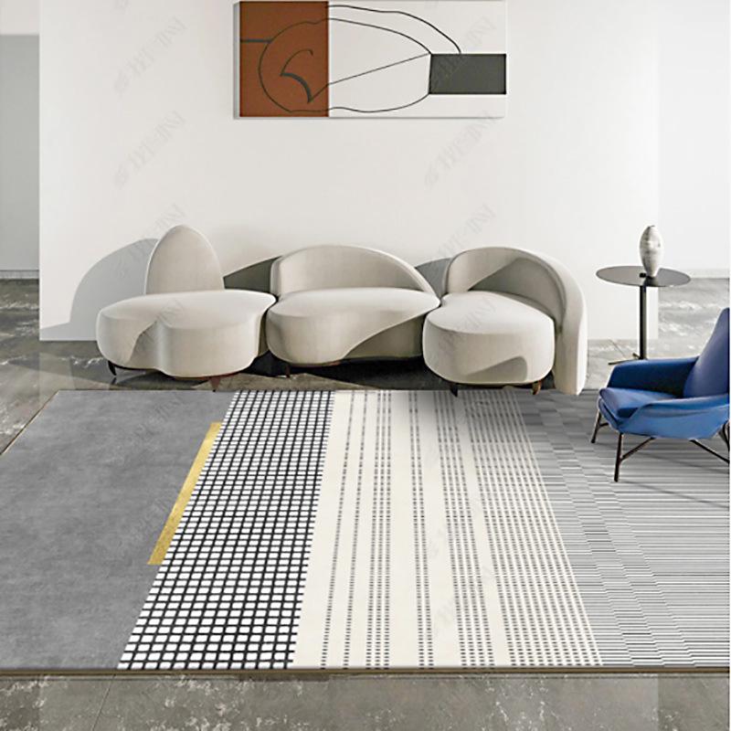 Simple Modern Carpet: Living Room, Bedroom, Sofa, and Bedside Floor Mat