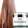 Smooths and nourishes hair, making it look shinier and reducing frizz