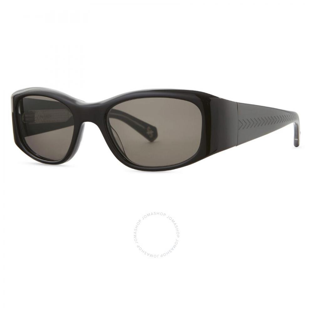 Mr. Leight Aloha Doc S Lava Oval Men S SunglaSSeS Ml2035 Bk Gm Lava 52