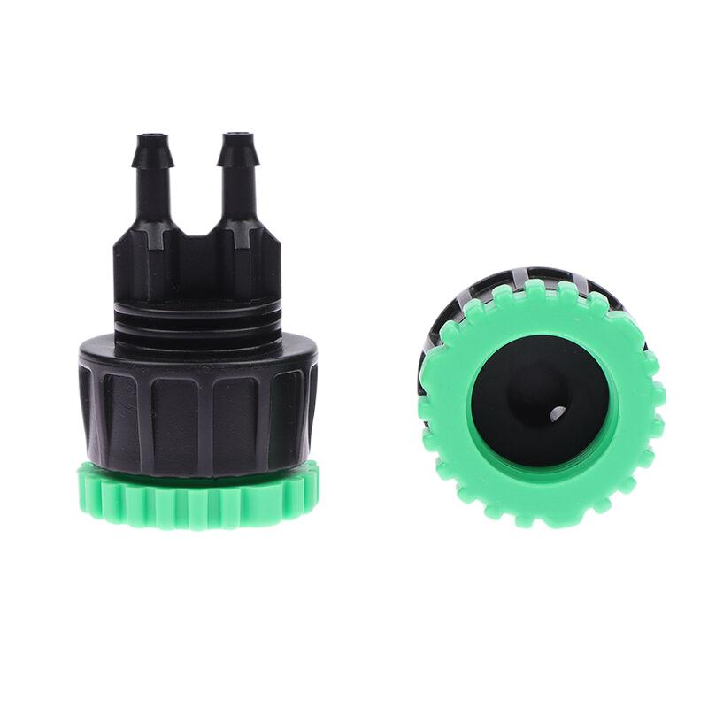 1/5Pcs Faucet Adapter 1/2-3/4 2Ways Splitters Farm Drip Irrigation Hose Connector Garden Watering Irrigation Accessories