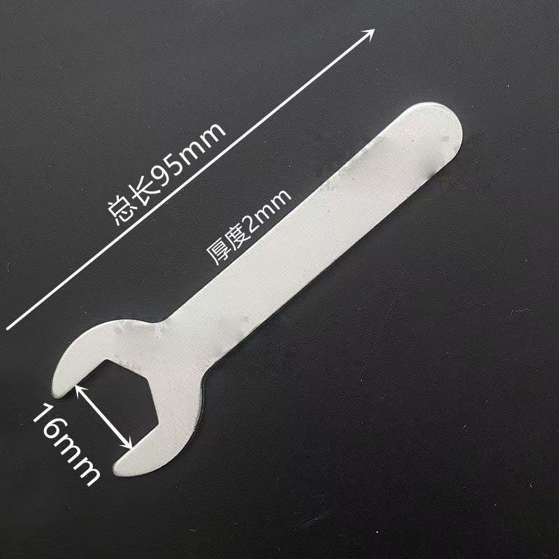 Llave hexagonal de extremo abierto desechable ultradelgada para artículos sanitarios