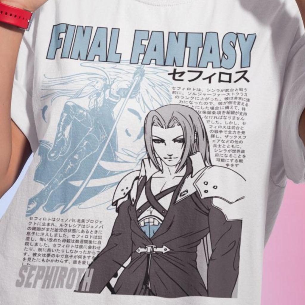 Starry Mako Reactor Unisex Graphic Tee, FF7 Shirt, Final Fantasy Tee, FF Merch, Moogle Shirt