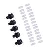 28PCS Trim Mounting Clip 8D 08 53 90 9B Replacement for A4 Avant Models 1995‑2001