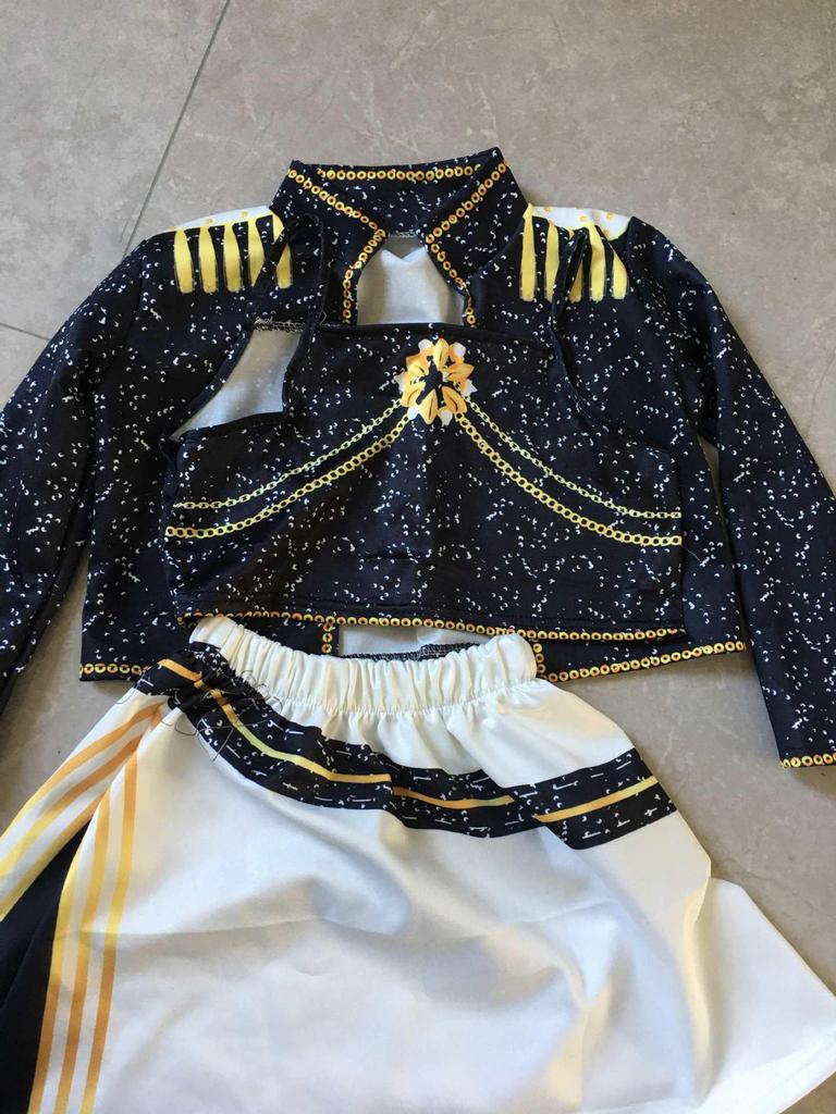 K-Pop Dämonenjäger Gruppe Halloween Cosplay Kostüm für Qin Yu Rollenspiel