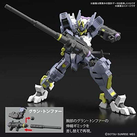 HG Mobile Suit Gundam Iron-Blooded Orphans Urzu Hunt Asmodeus Échelle 1 144 Modèle en Plastique Pré-peint