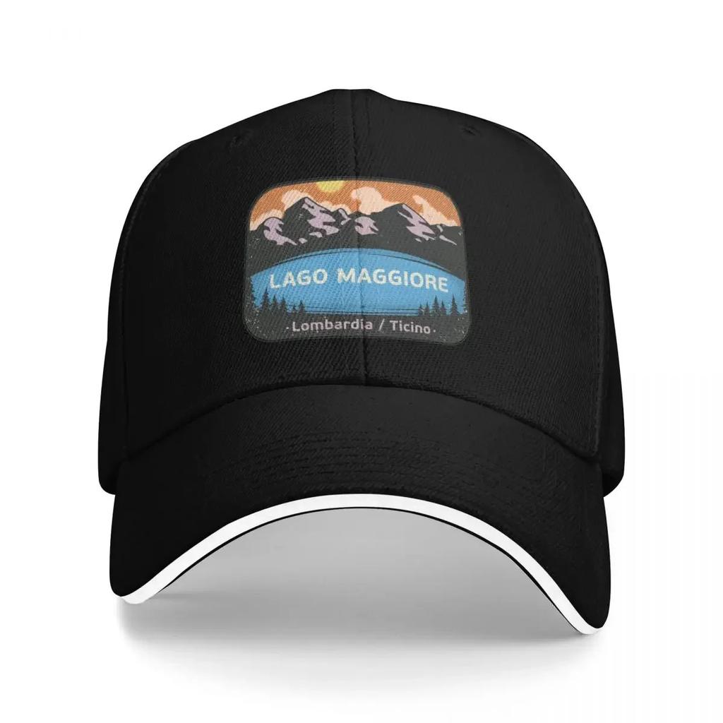 Lake Maggiore, Lago Italy - Switzerland Baseball Cap derby hat foam party Hat Ball Women's Hats For The Sun Unisex's