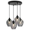 MODERN CEILING HANGING LAMP GLASS CHANDELIER