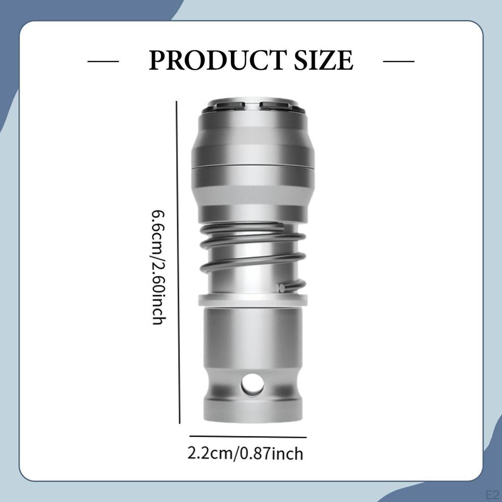 Electric Wrench Adapter Converter Sturdy Quick Change Professional Accessory Steel Hardware