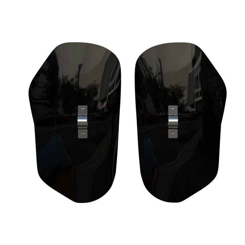 Suzuki DL250 Motorcycle Accessories: Butterfly Bumper, Knee Pads, Windshield, Mudguards
