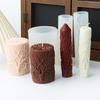 3D Columnar Xmas Deer Horn Candle Silicone Mold DIY Creative Animal Elk Antler Pillar Resin Epoxy Craft Make Plaster Resin Mold