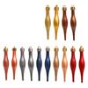 8pcs 9cm Christmas Ball Pendants Plastic Candy Shaped Christmas Hanging Ice Cream Electroplated Merry Christmas Decor