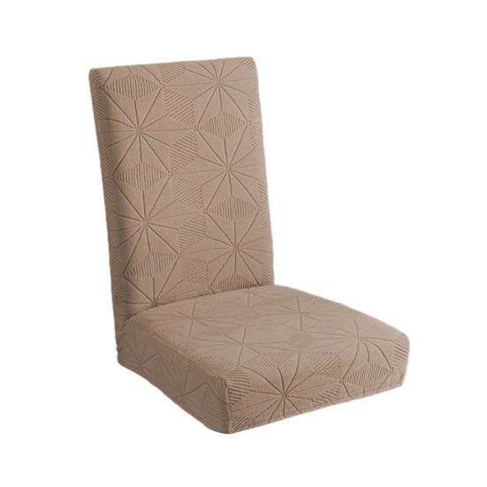 Aksamitny Pokrowiec na Krzesło do Jadalni Rozciągliwy Pokrowiec na Krzesło Parson Zdejmowany Zmywalny Ochraniacz na Siedzisko na Wesele Imprezę Domowy Restauracja Hotel Bankiet