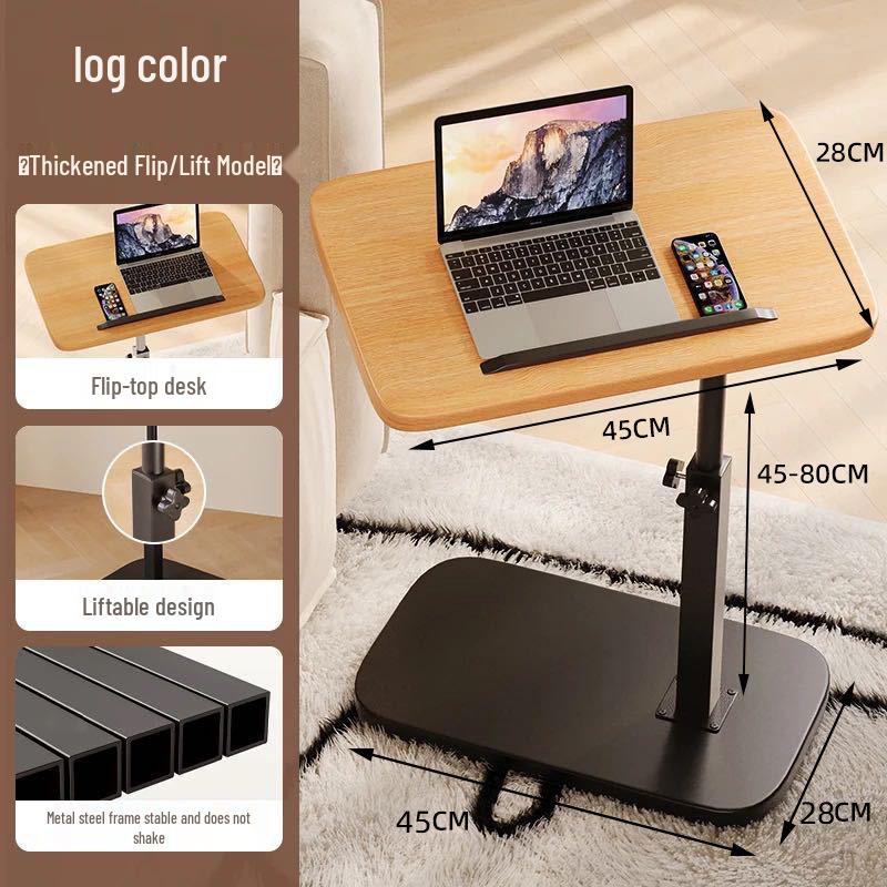 Adjustable Height Coffee Table with Storage for Living Room, Sofa Side, Bedroom, or Balcony.