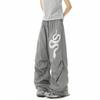 Vintage Snake Pattern Casual Paratrooper Overalls Men's and Women's Summer New Handsome Hip-hop Sweatpants