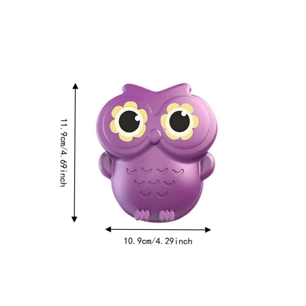 Purple Heat Insulated Mitts Non Slip Microwave Glove Household Owl Oven Mitts Hot Dish/Bowl