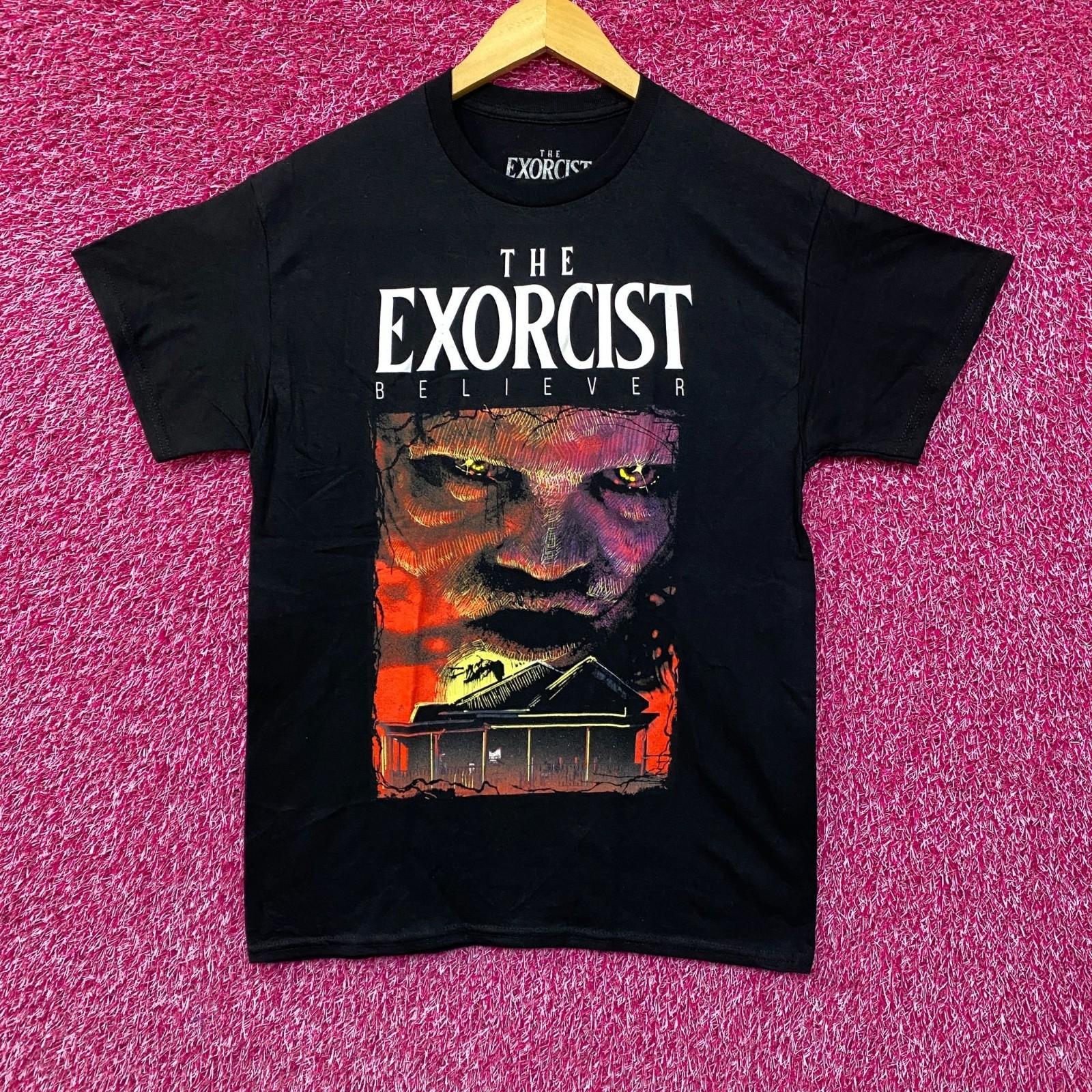 The Exorcist Believer Horror Classic 100% Cotton T-shirt Mens Tees Top L