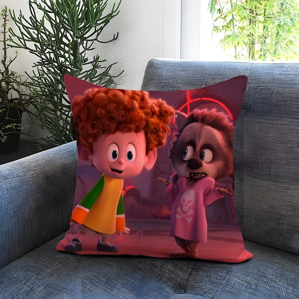 HHHotel TTransylvaniaS Cushion Cover Comfortable Reversible Pillow Cover Ideal for Car Sofa Bedroom & Beyond