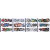 12pcs Fake Tattoo Sticker Temporary Waterproof Sweatproof Unisex Full Arm Tattoos Stickers