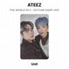 ATEEZ DIE WELT EP.2 : OUTLAW DIARY VER. Offizielle Fotokarte