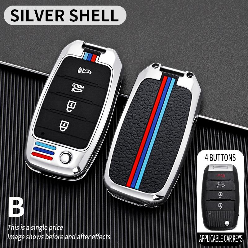 

Suitable for Kia Key Bag Metal Case K3K4K5kx3kx5/7 Smart Run Solanto Yi Run Knight Set Men