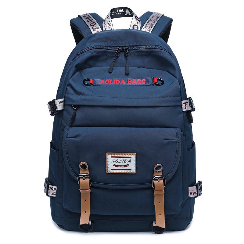 Large Capacity College Bags School Backpack For Girls High School Bookbags With USB Charging Port Lady Women Travel Backpacks