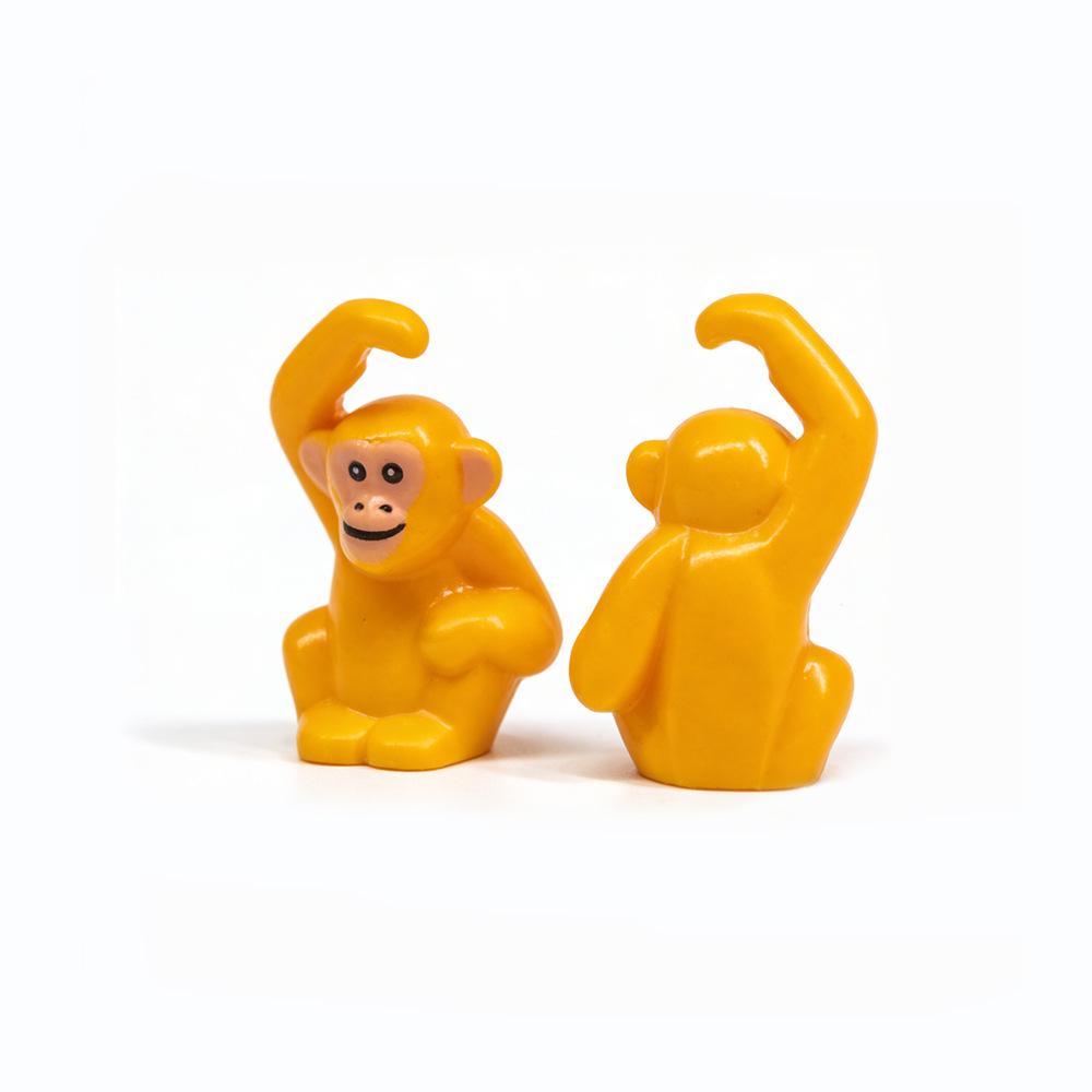 DIY-Teile mit Tierdruck: Ziege, Möwe, Pinguin, Fisch, Schaf - Kompatibel mit MOC Bausteinspielzeug