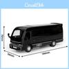 Металева Модель Автобуса 1:32 Toyota Coaster Зі Звуком та Світлом Для Колекціонерів