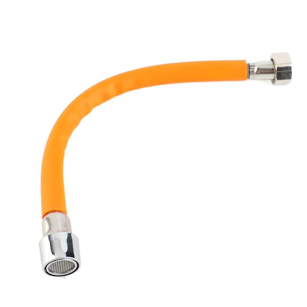 Wasserhahn-Verlängerungsrohre Spritzwassergeschützt Flexibel 360 Grad Drehung Wasserhahn-Verlängerung Universelle G1 2 Schnittstelle