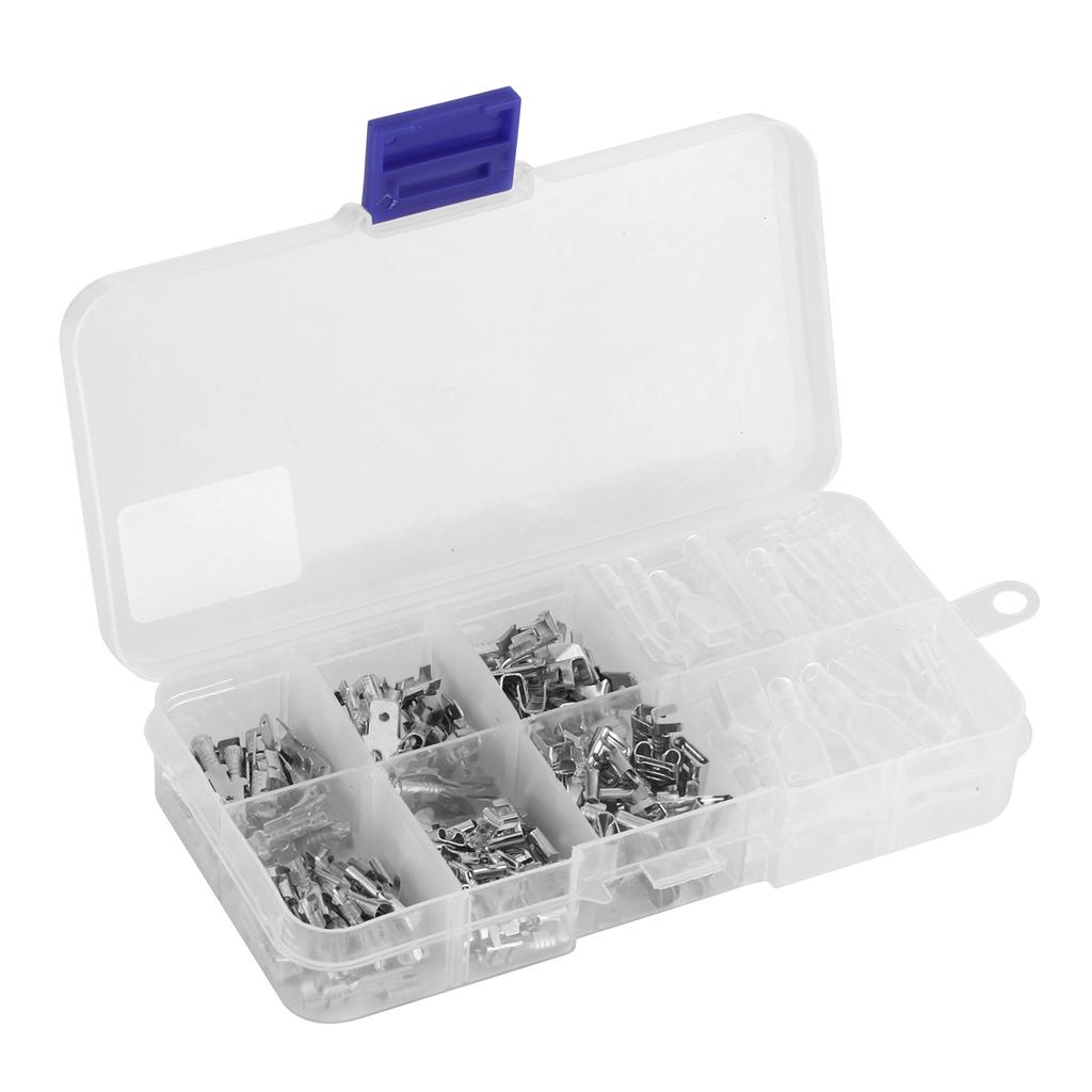 210Pcs Electrical Cable Terminals Connector Assortment Kit Industrial Accessories 2.8/4.8/6.3mm