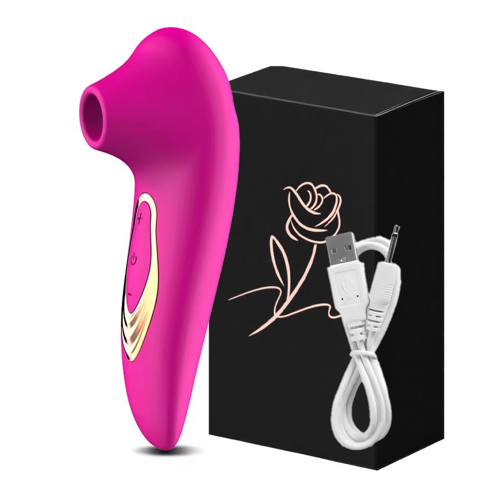 Sucking Vibrator Adult Sex Toys Adult Toys for Women Clitoral and Nipple Sucking Vibrators with Sucking and Vibrating Modes Women's Suction Vibrator