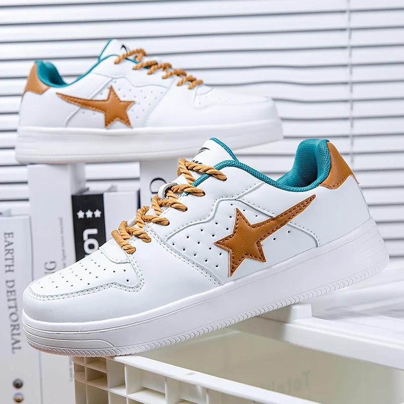 2024 New Classic Lightweight Skateboarding Shoes Men's High Quality Walking Sports Shoes Leather Casual Sports Shoes Size35-48