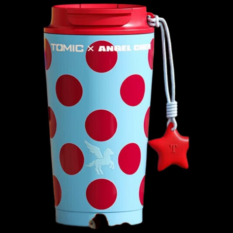 TOMIC 316 Stainless Steel Insulated Coffee & Straw Cup