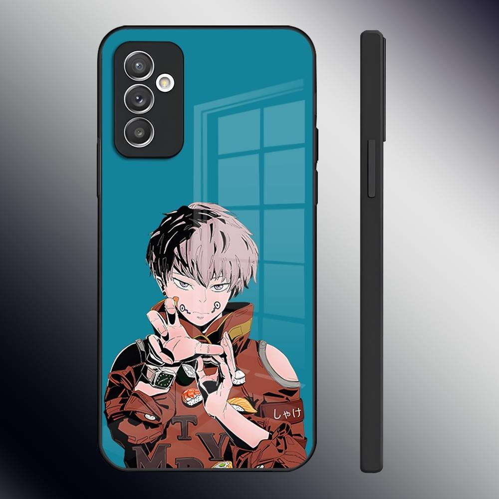 Jujutsu Kaisen Anime Inumaki Toge Handyhülle Für Samsung S24 Ultra S23 S22 S20 Fe S21 Plus A54 A34 A24 A53 A13 A16 Glasabdeckung